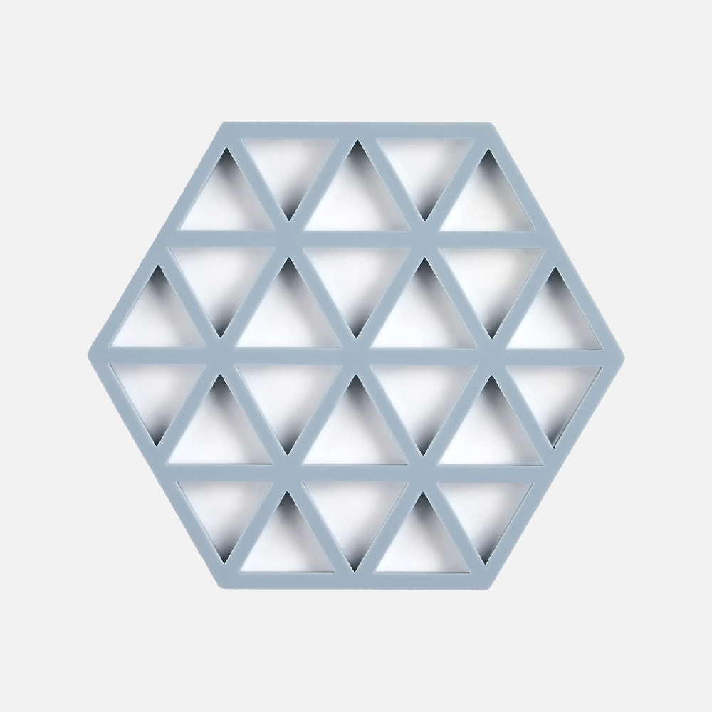 TRIANGLES Bordskåner 2 størrelser – Lyseblå – Lille