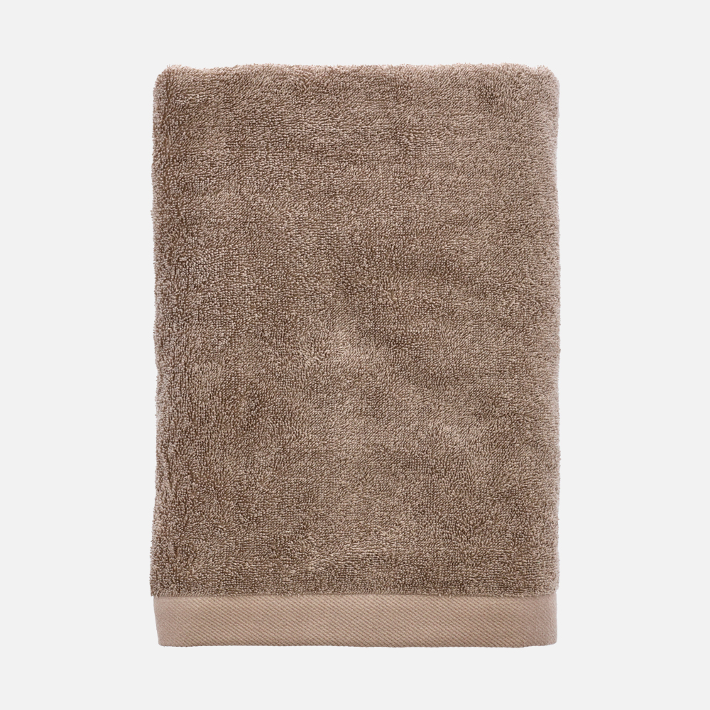 ORGANIC COMFORT Håndklæder – Lysebrun – 70×140-cm