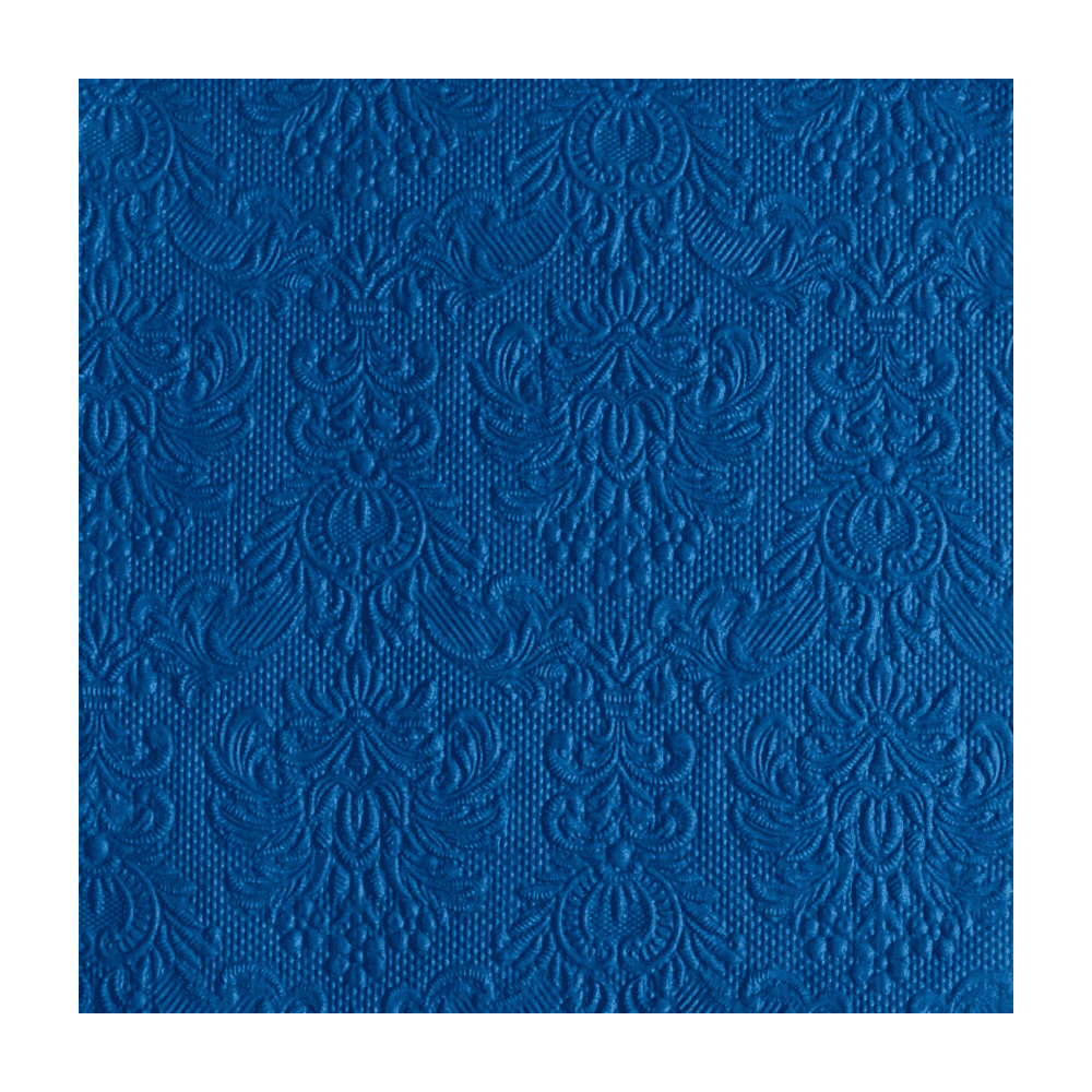 Edelweiss ELEGANCE middagsservietter 40x40 cm - Blå