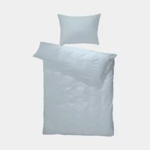 bambus sengetøj lysblå