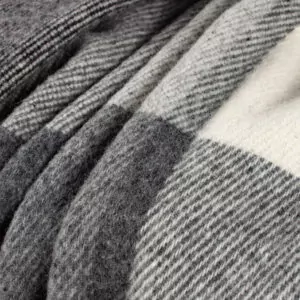 CHECK Black uldplaid