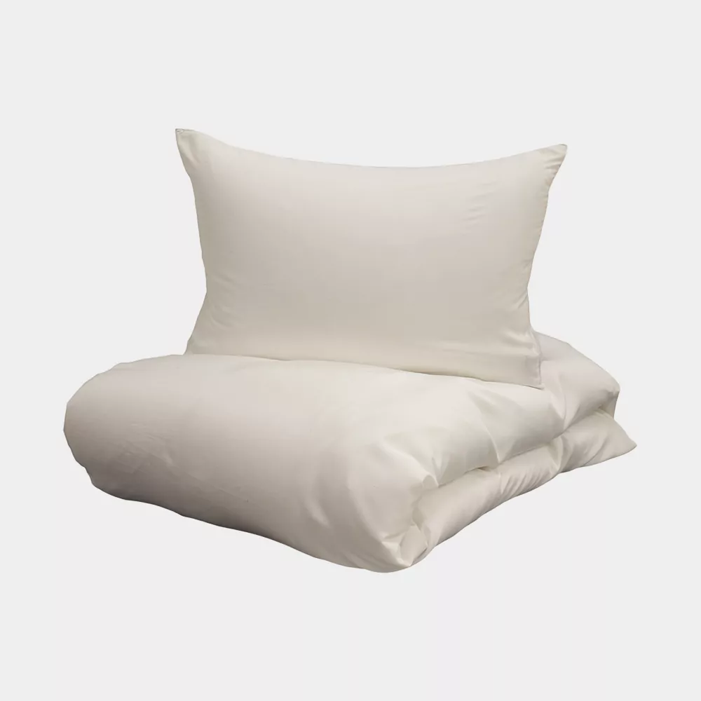 bambus sengetøj hvid