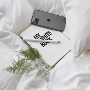 bambus sengetøj hvid