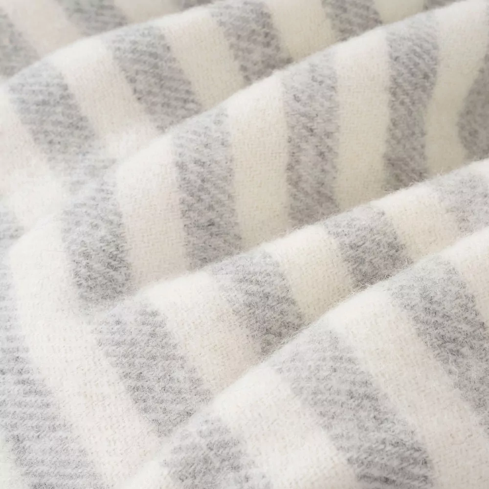 FENRIS Light Grey uldplaid
