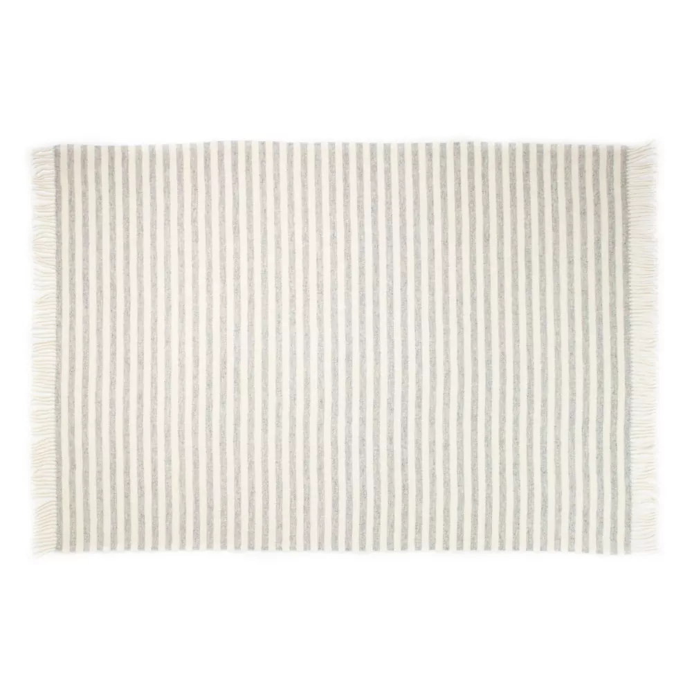 FENRIS Light Grey uldplaid