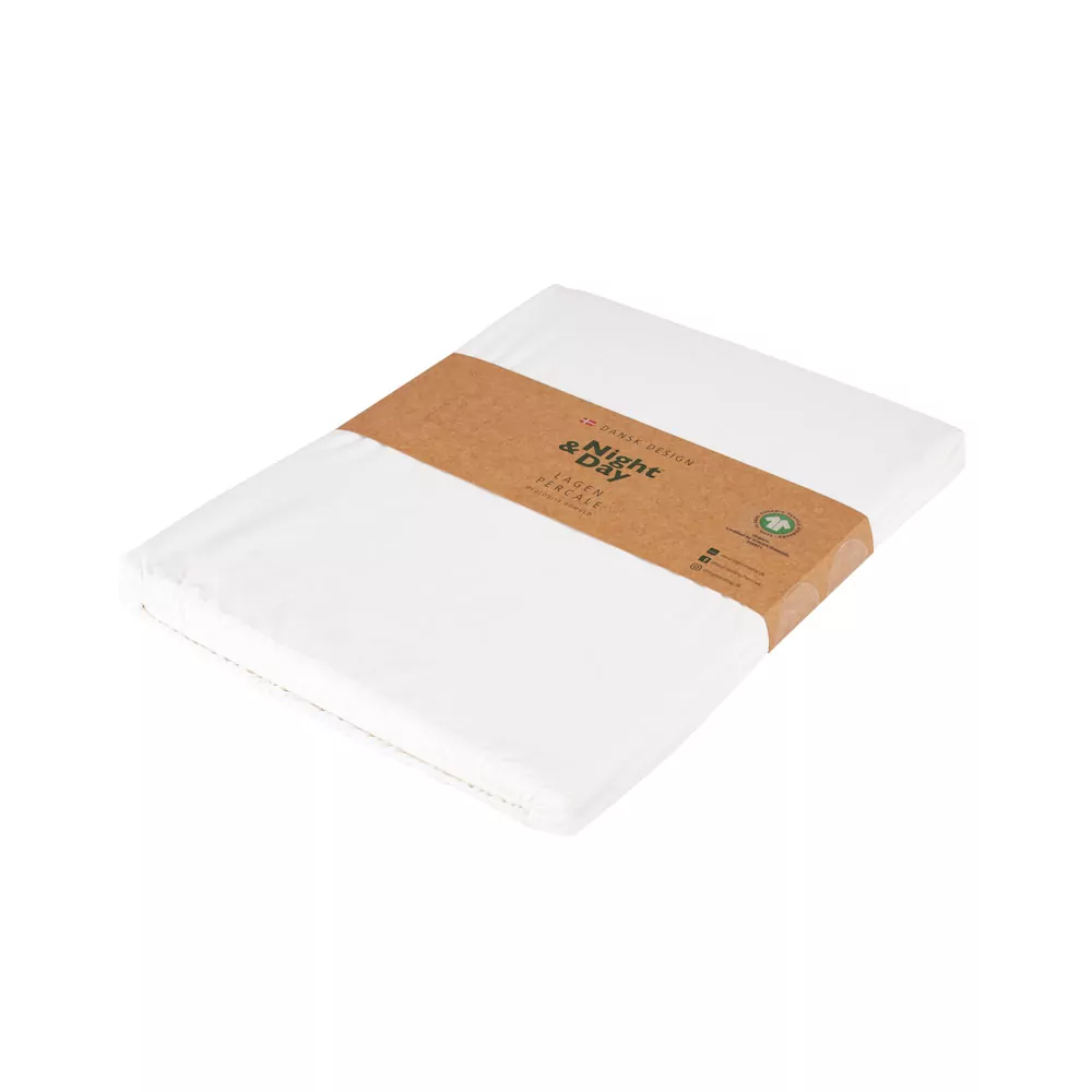 PERCALE Økologisk glat lagen