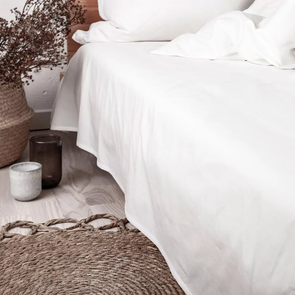 PERCALE Økologisk glat lagen