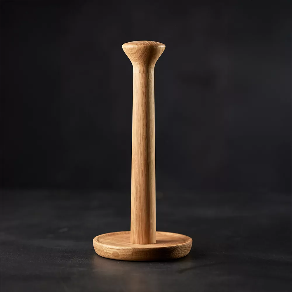 KIT Køkkenrulleholder i eg