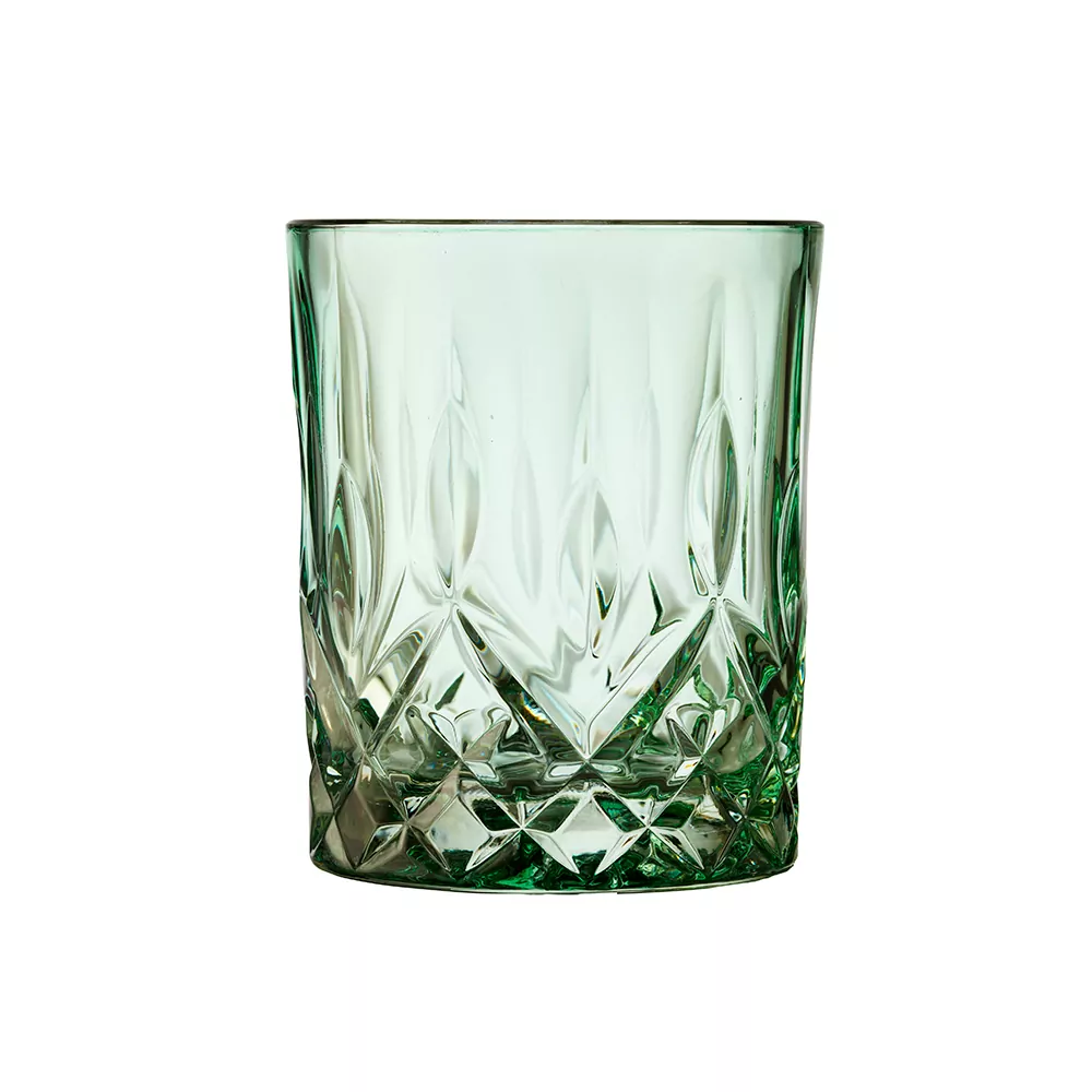 SORRENTO Farvet whiskyglas 4-pak