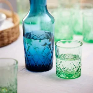 whiskyglas i grøn