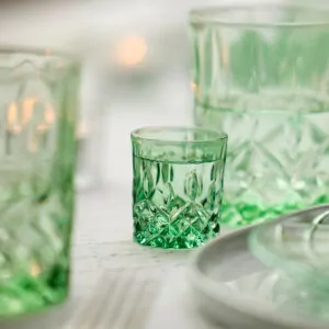 whiskyglas i grøn