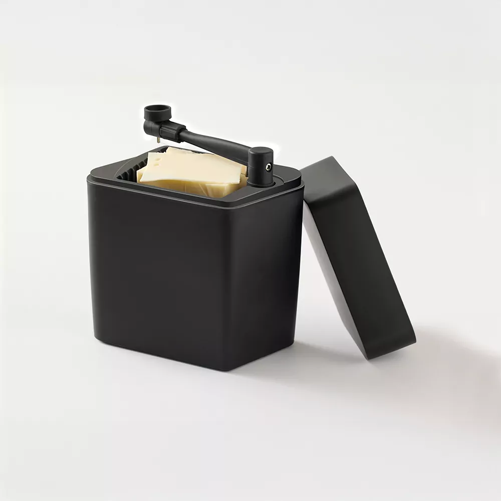 Osteboks sort
