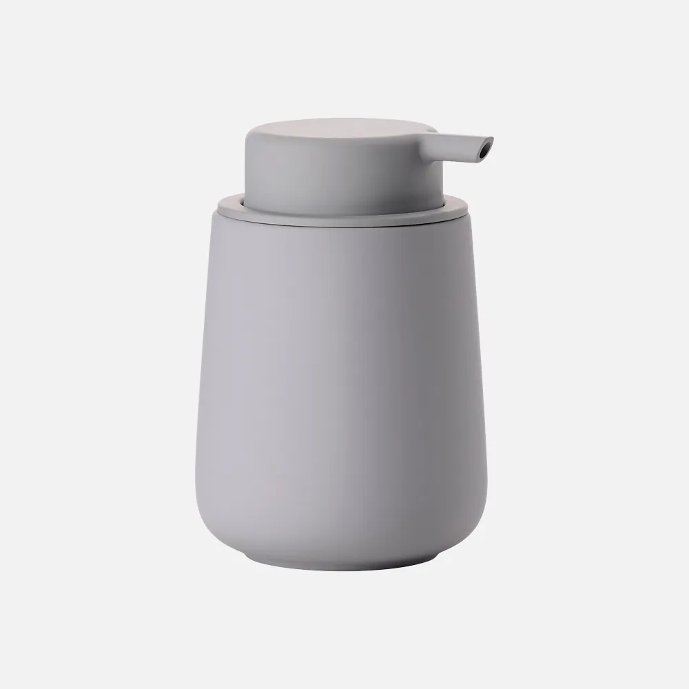 sæbedispenser lys grå