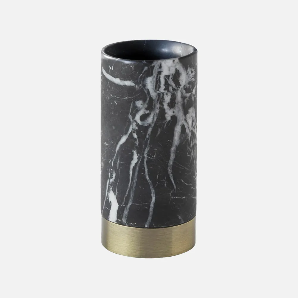 tandkrus i marmor og messing