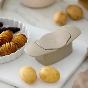 hasselback-skærer humus