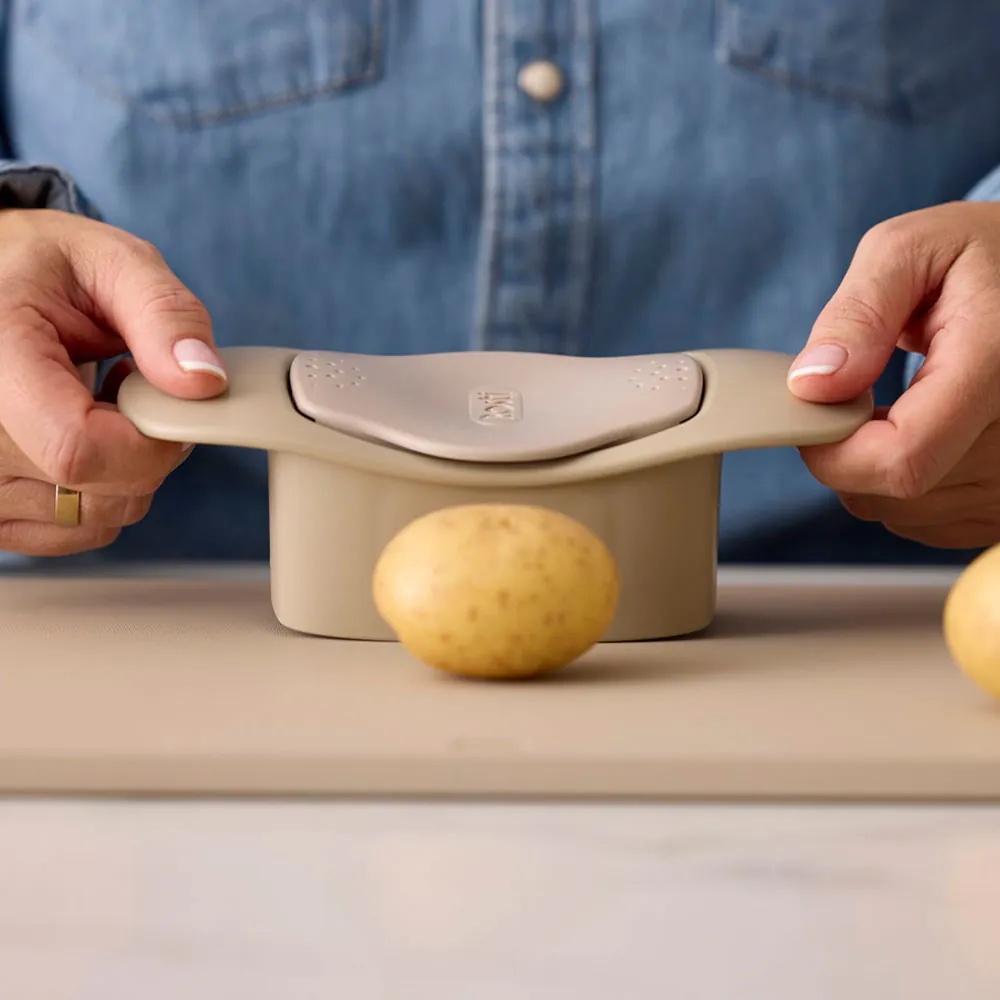 hasselback-skærer humus