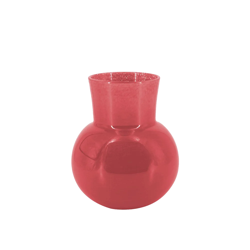 Holmen Rosani rosa glasvase 21cm