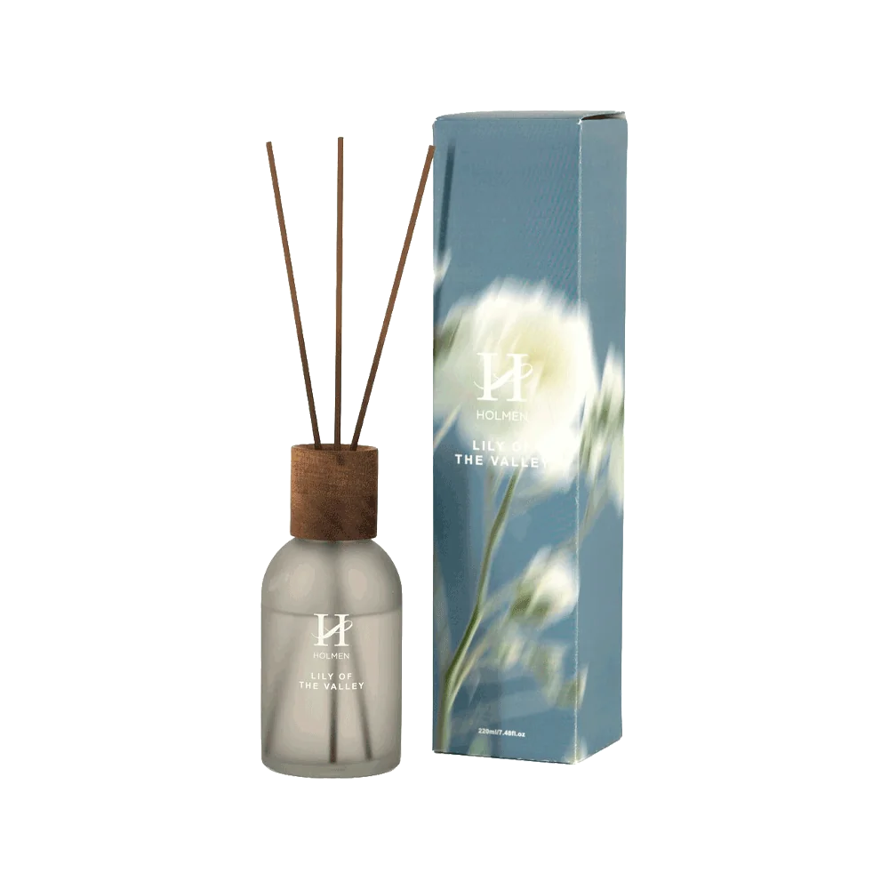 Holmen Rossano duftpinde Lilly Of The Valley med emballage