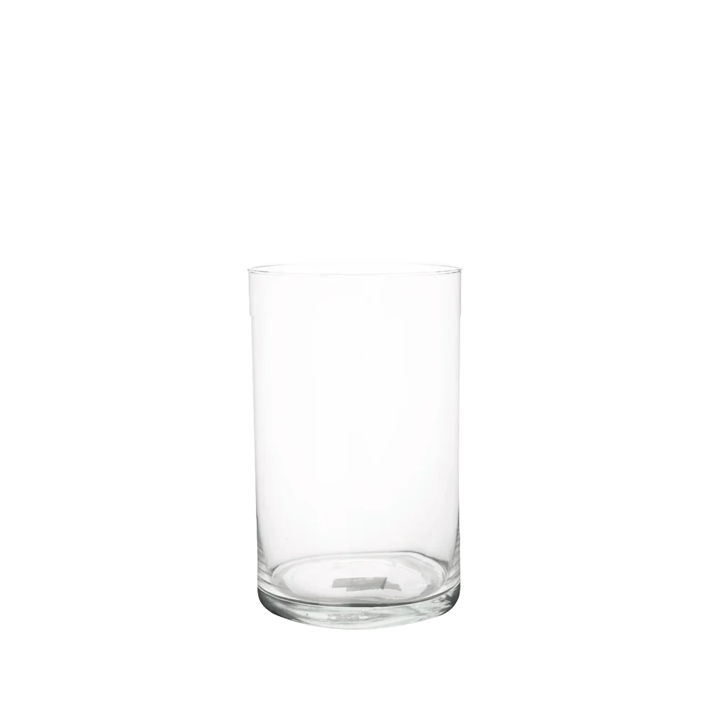 Edelweiss cylinder glasvase 15 cm