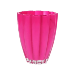 Edelweiss ANNELI glasvase i cerise